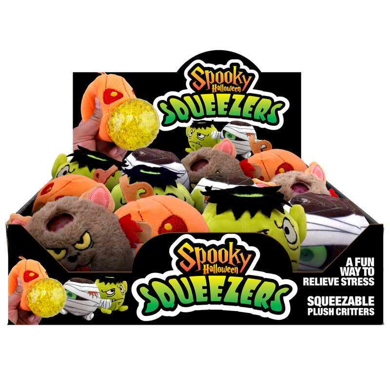 Shawshank LEDz Spooky Halloween Squeeze Toy Fabric 1 pk, Pack of 12