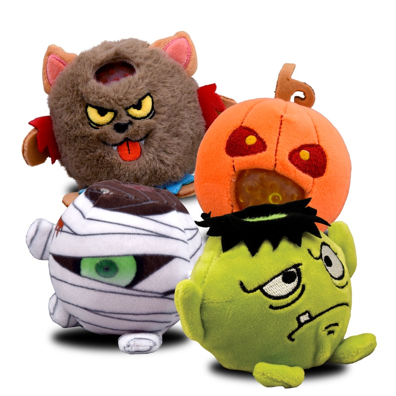 Shawshank LEDz Spooky Halloween Squeeze Toy Fabric 1 pk, Pack of 12