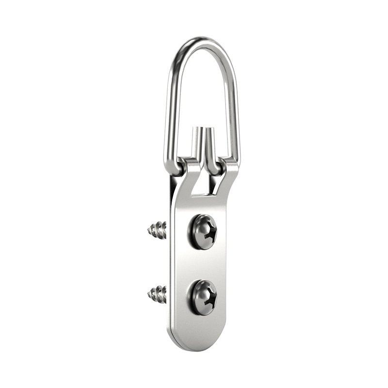 OOK 50207 Picture Hanger, 75 lb, Steel, Brushed Nickel