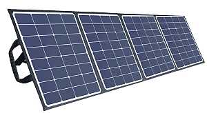 Southwire Elite Series 53224 Monocrystalline Portable Solar Panel, 100 W, 18 V, ETFE