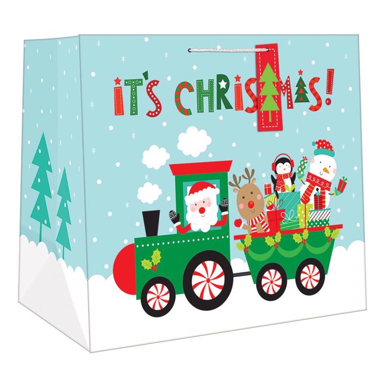 Paper Images X-Jumbo Assorted Christmas Gift Bag, Pack of 24