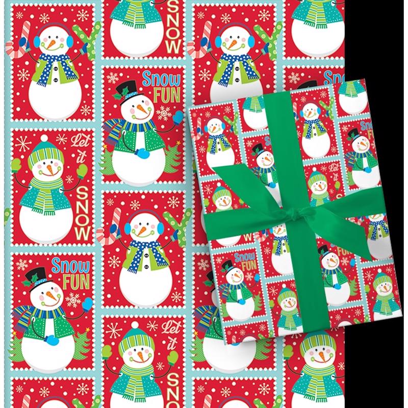 Paper Images Assorted Festive Gift Wrap, Pack of 48