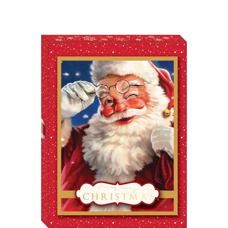 Paper Images Assorted Christmas Gift Card Holder, Pack of 24