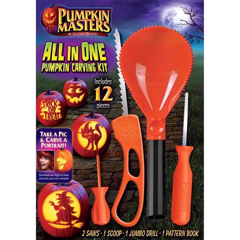 Pumpkin Masters Night and Day Carving & Decorating Kit 1 pk, Pack of 34