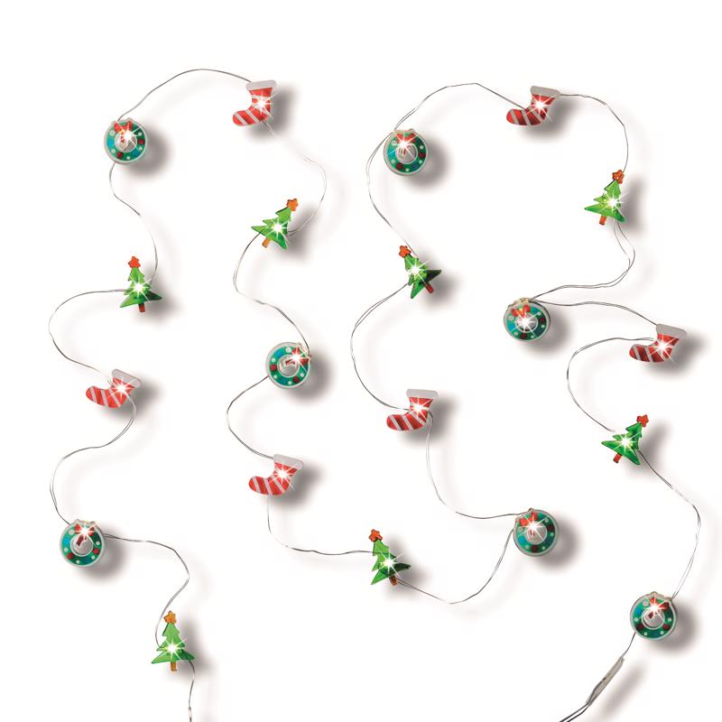 Celebrations LED Micro Dot/Fairy Clear/Warm White 20 ct Novelty Christmas Lights 6.2 ft., Pack of 12