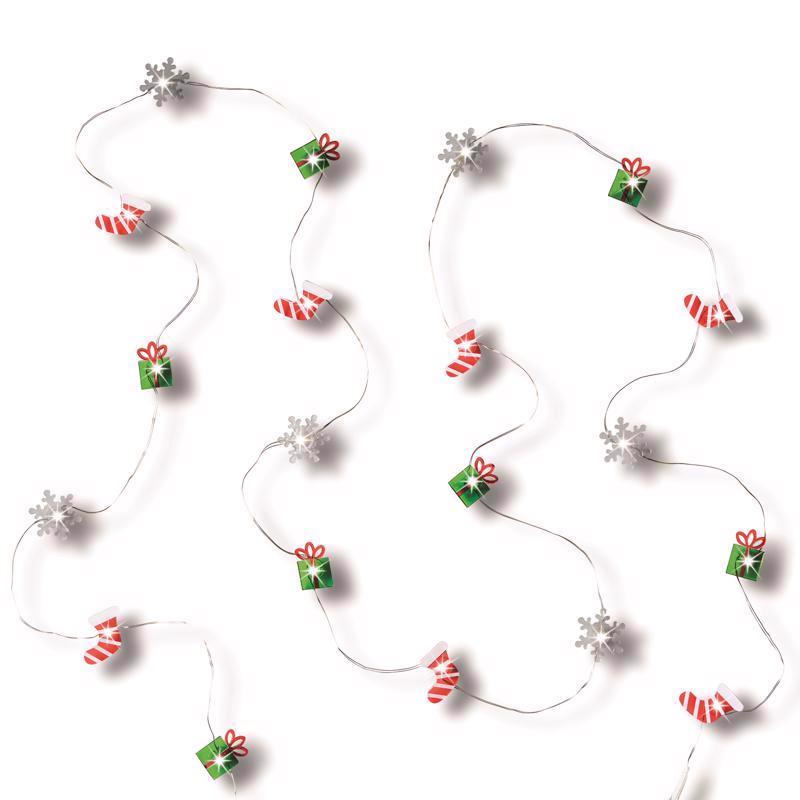 Celebrations LED Micro Dot/Fairy Clear/Warm White 20 ct Novelty Christmas Lights 6.2 ft., Pack of 12