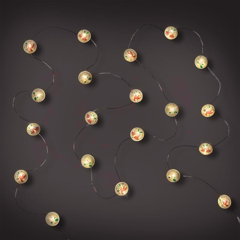 Celebrations LED Micro Dot/Fairy Clear/Warm White 20 ct Novelty Christmas Lights 6.2 ft., Pack of 12