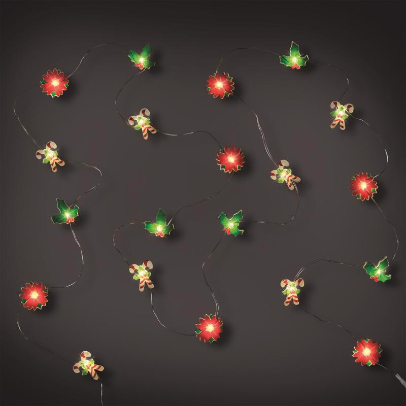 Celebrations LED Micro Dot/Fairy Clear/Warm White 20 ct Novelty Christmas Lights 6.2 ft., Pack of 12