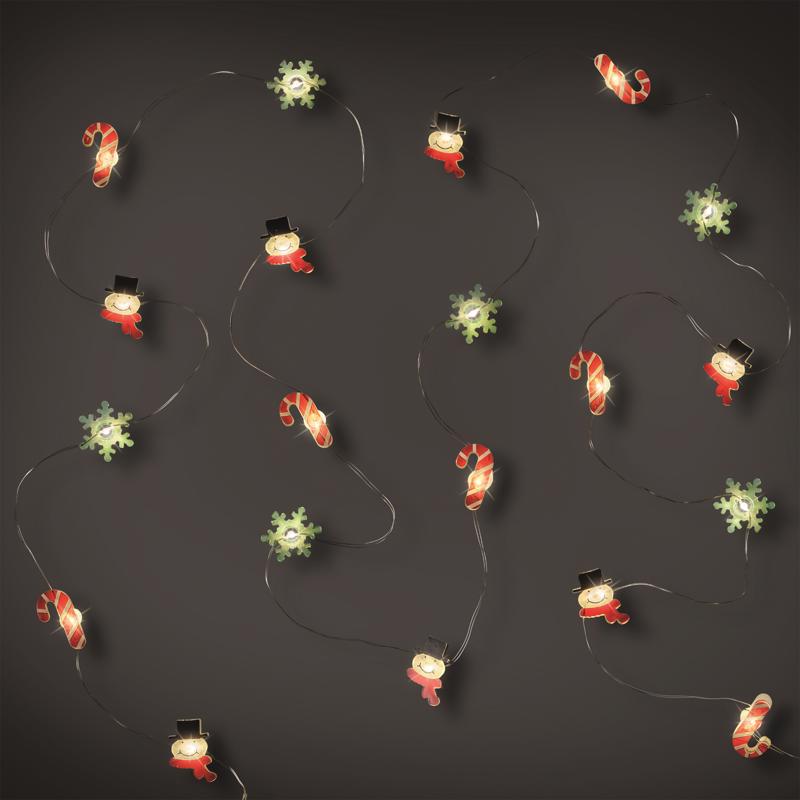 Celebrations LED Micro Dot/Fairy Clear/Warm White 20 ct Novelty Christmas Lights 6.2 ft., Pack of 12