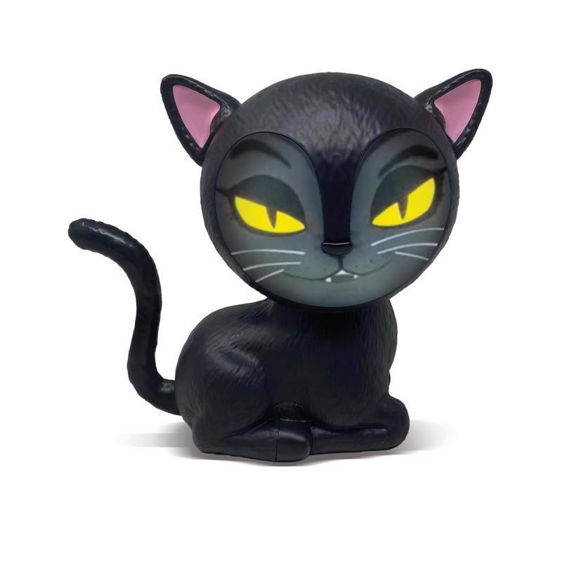 Mindscope Eek the Cat 8 in. Talking Animated Halloween Decor, Pack of 4