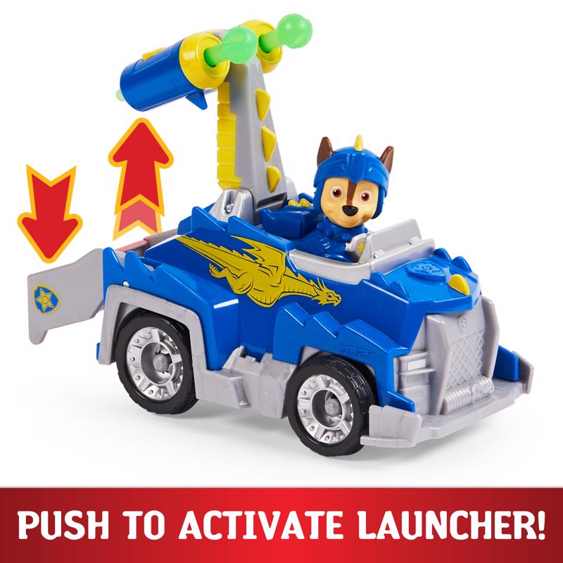 Spin Master Paw Patrol Chase Transforming Toy Car Multicolored 4 pc