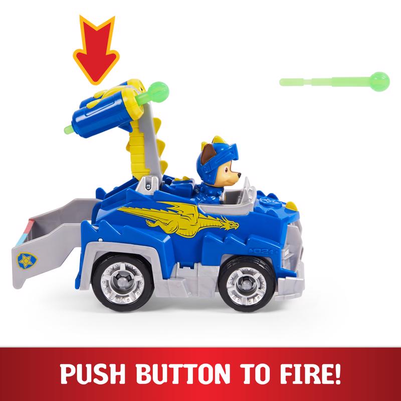 Spin Master Paw Patrol Chase Transforming Toy Car Multicolored 4 pc