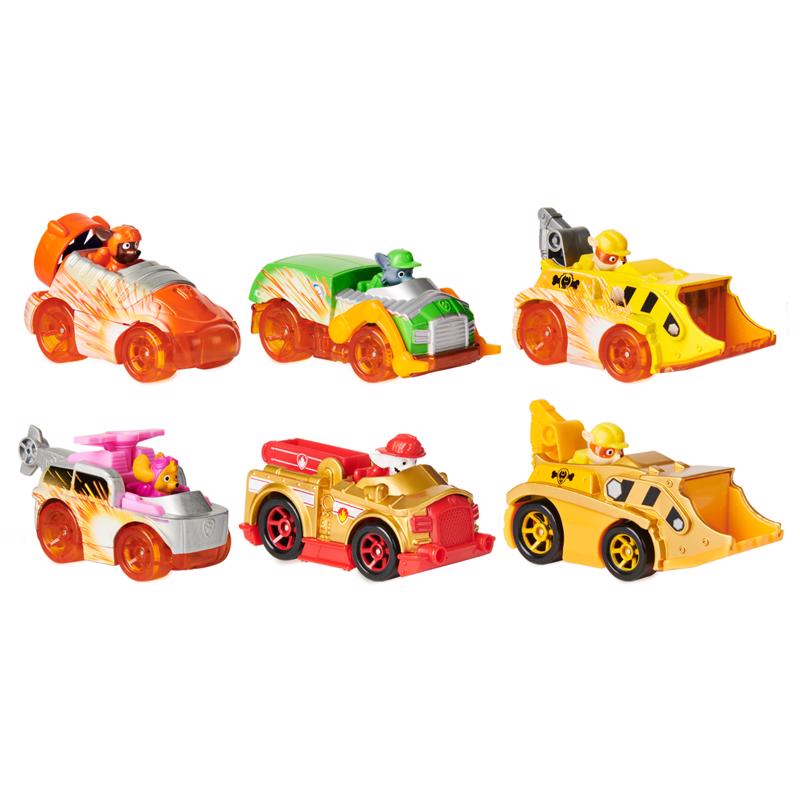 Spin Master Paw Patrol Spark True Metal Toy Cars Multicolored 6 pc