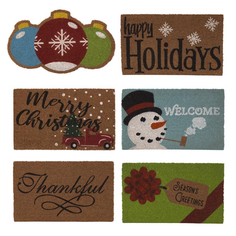 Gerson Christmas Doormat 1 pc, Pack of 12