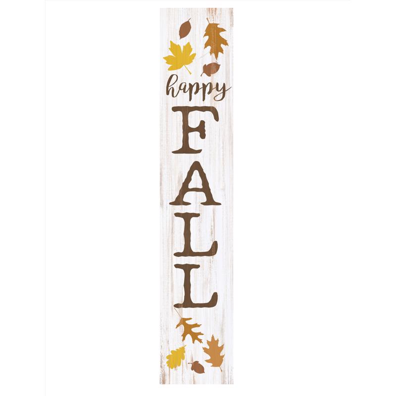 PGD 36 in. Fall/Harvest Assorted Porch Signs, Pack of 2