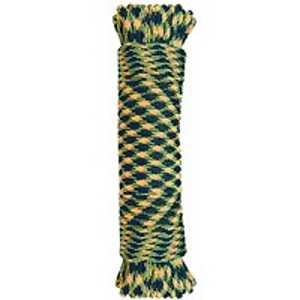 Lehigh NPC1503250BT Paracord, 5/32 in Dia, 50 ft L, 30 lb Working Load, Nylon, Black/Orange