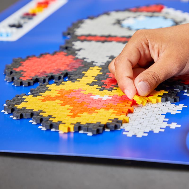 Plus-Plus Puzzle By Number Puzzle Multicolored 500 pc