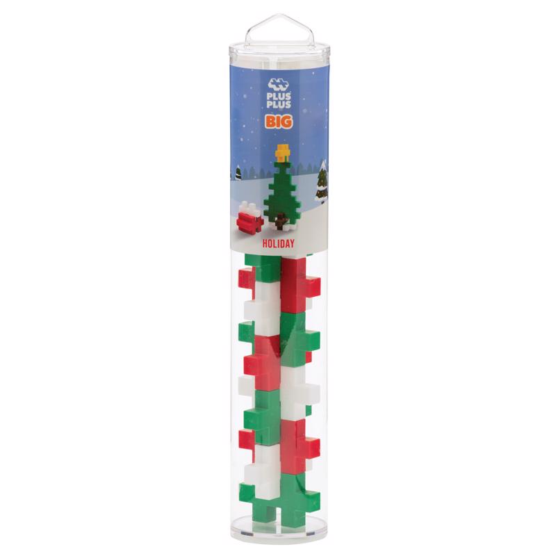 Plus-Plus BIG Puzzle Multicolored 15 pc, Pack of 6