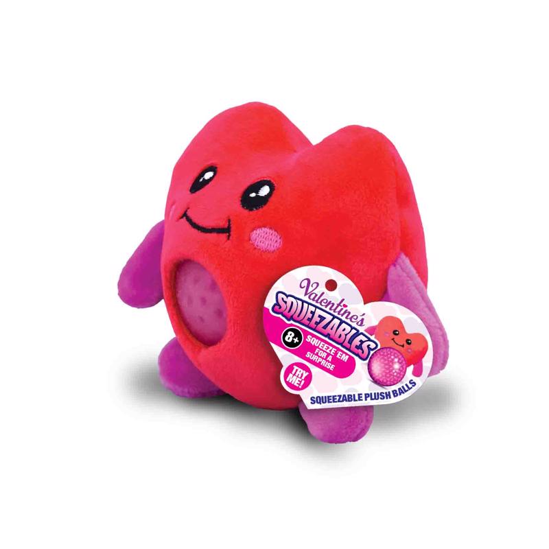 Shawshank LEDz Valentines Squeezable Assorted 1 pc, Pack of 12