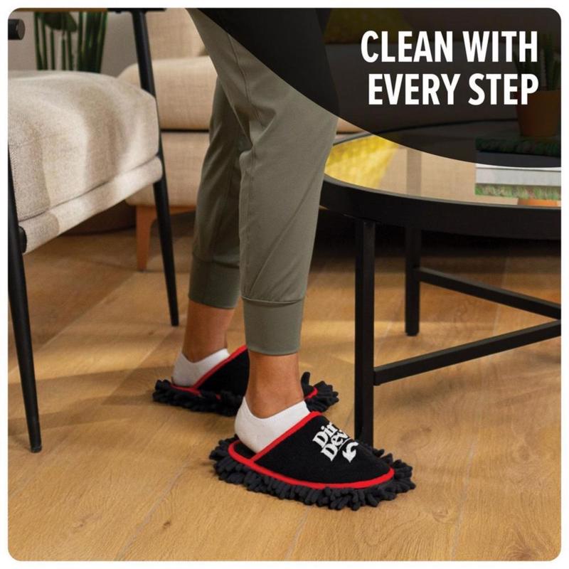 Dirt Devil Microfiber Cleaning Slippers 1 pk