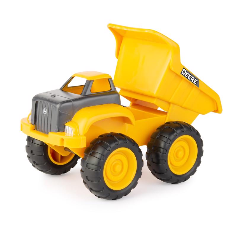 TOMY John Deere Dump Truck and Tractor Toy Yellow 2 pc