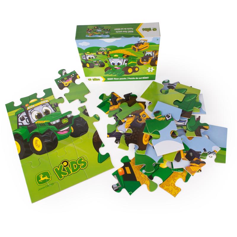 TOMY John Deere Giant Floor Puzzle Multicolored 36 pc