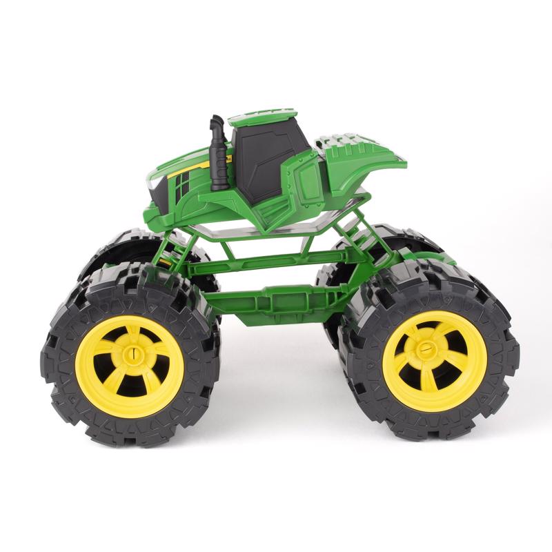 TOMY John Deere Monster Treads Toy Black/Green, Pack of 2