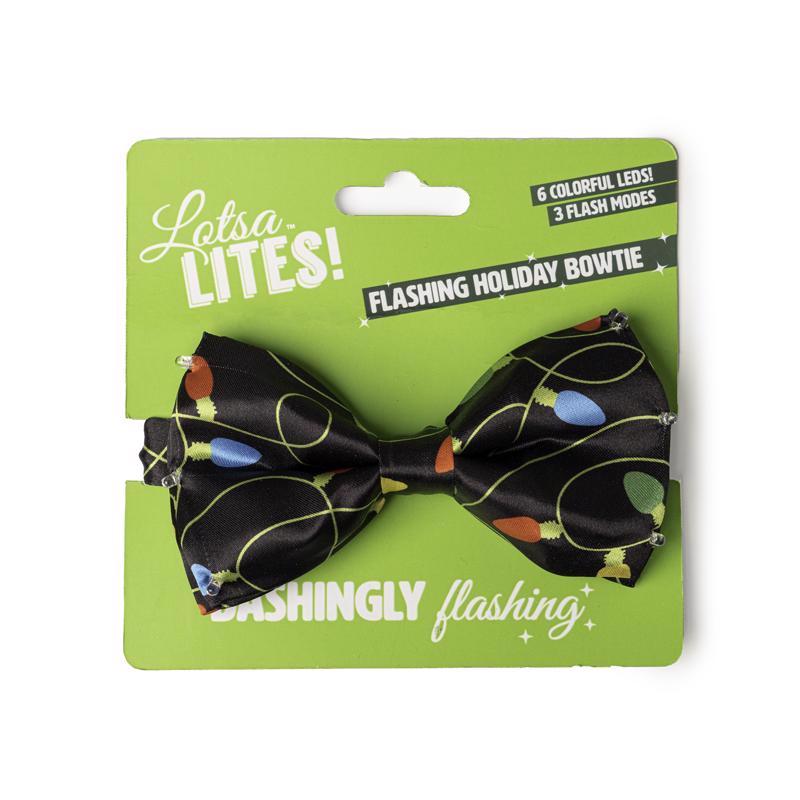 Lotsa Lights LED Multicolor Christmas Bow 5 in., Pack of 24