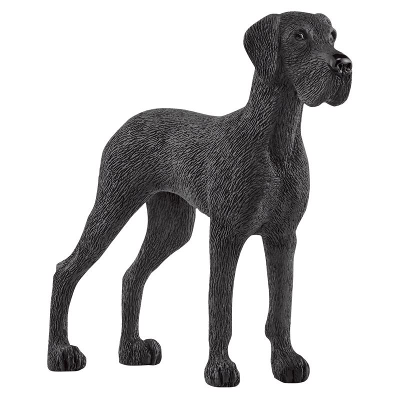 Schleich Great Dane Dog Figurine Black 1 pc, Pack of 5