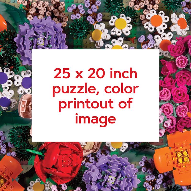 LEGO Brick Botanicals Puzzle Mutlicolored 1000 pc