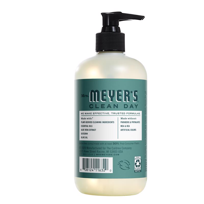 Mrs. Meyer's Clean Day Eucalyptus Scent Liquid Hand Soap 12.5 oz, Pack of 6