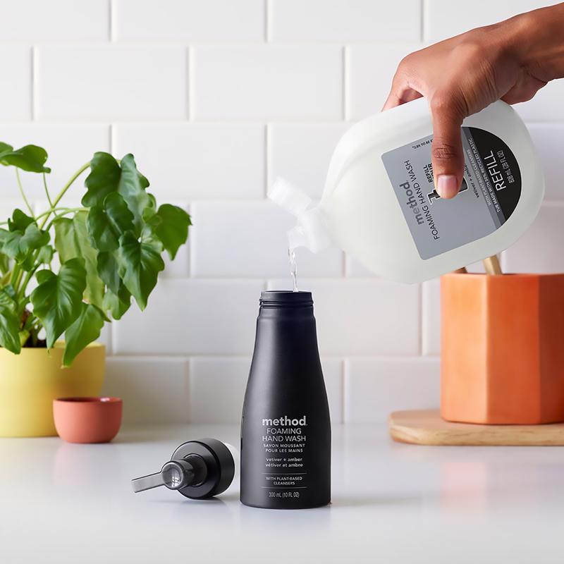 Method Vetiver & Amber Scent Foam Hand Wash 28 oz