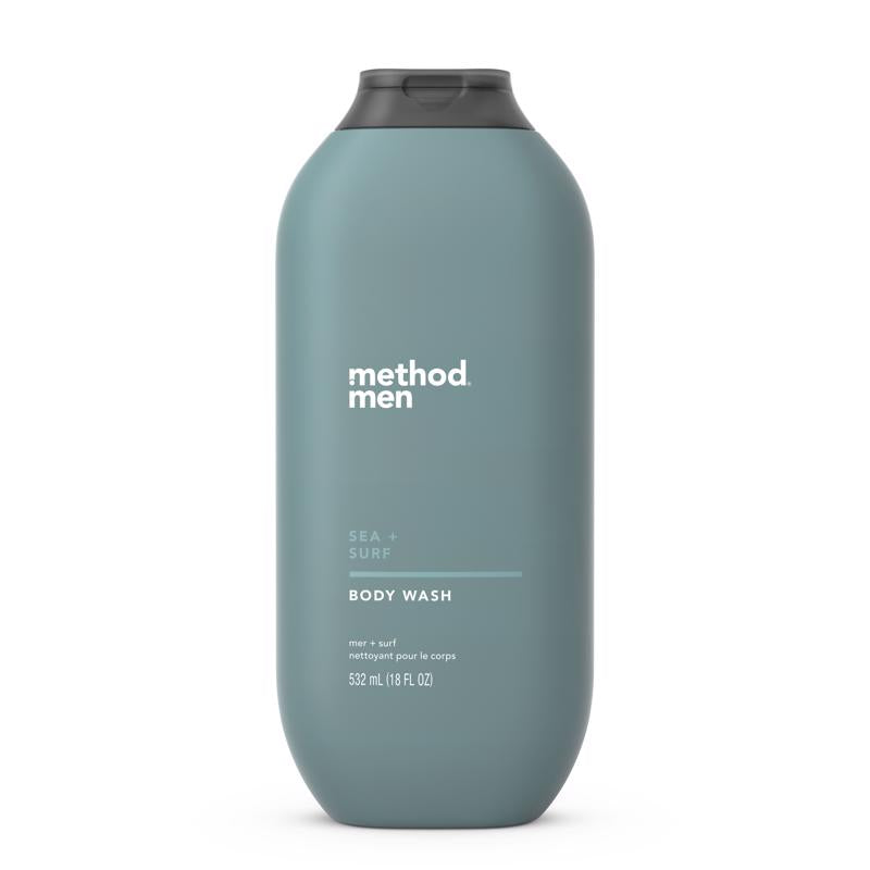 Method Sea & Surf Scent Body Wash 18 oz 1 pk, Pack of 6