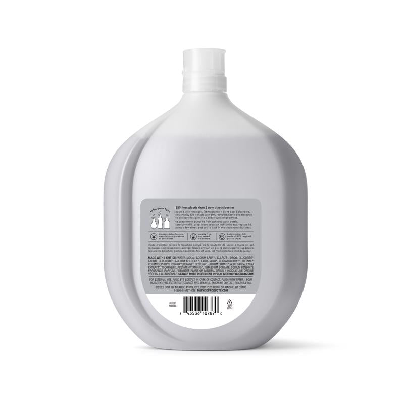 Method Vetiver & Amber Scent Gel Hand Wash Refill 34 oz