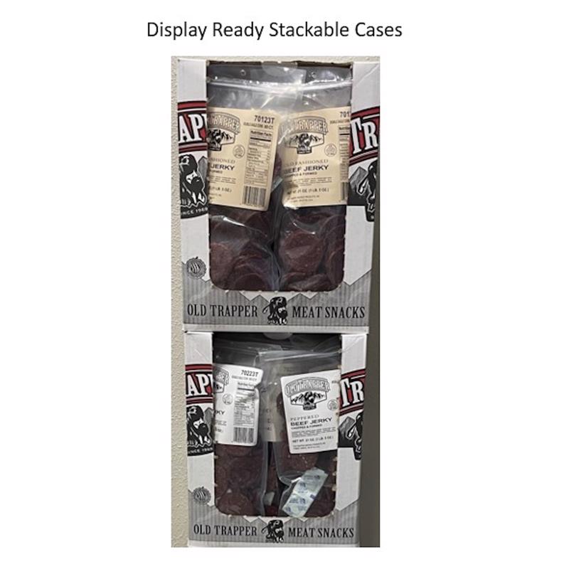 Old Trapper Double Eagle Peppered Beef Jerky 21 oz Pouch