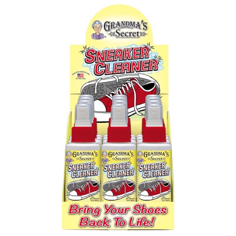Grandma's Secret Clear Sneaker Cleaner 3 oz, Pack of 12