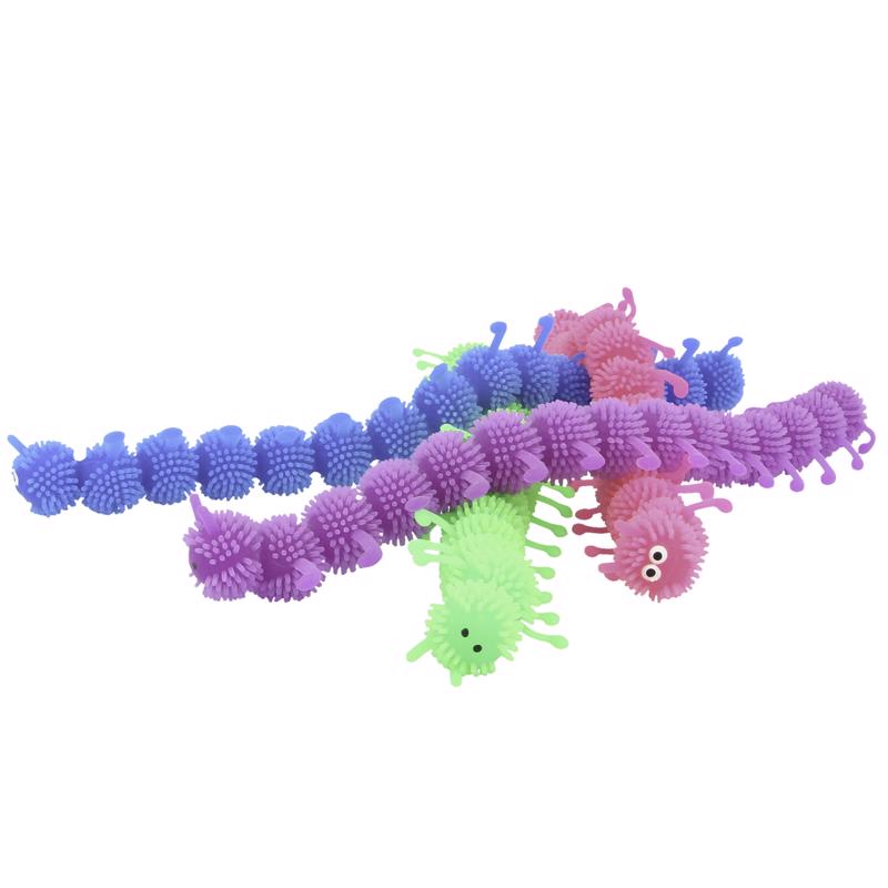 Keycraft Stretchy Centipede Assorted, Pack of 24