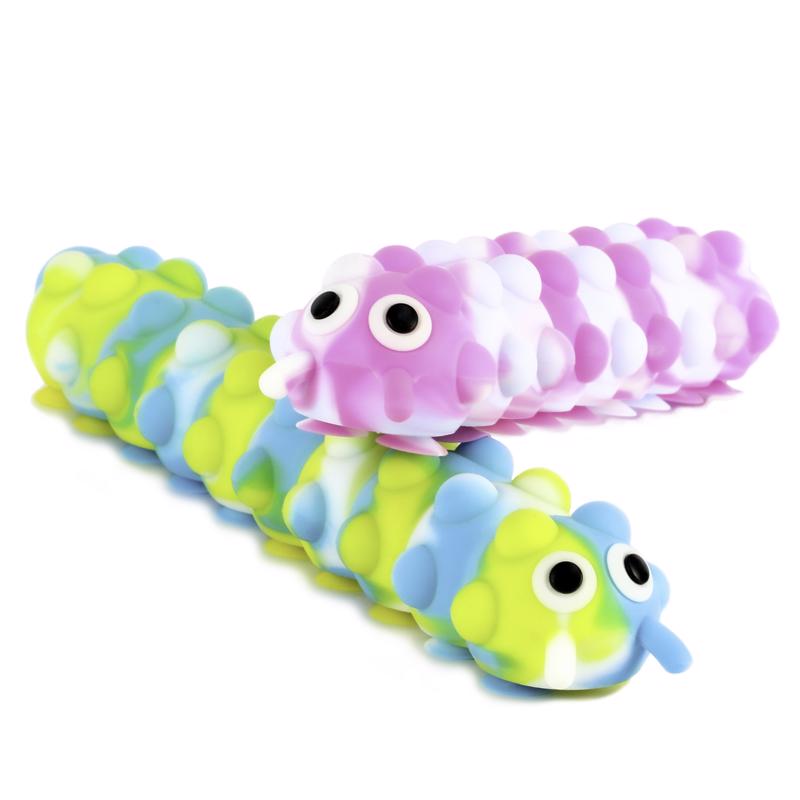 Keycraft Tutti Frutti Caterpillar Assorted, Pack of 12