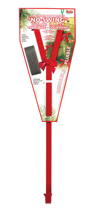 Christmas Mountains No Swing Wreath Hanger 1 pk, Pack of 12