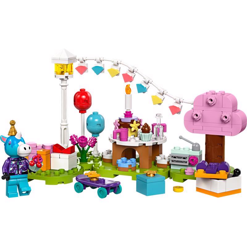 LEGO Animal Crossing Julian's Birthday Party Building Set Multicolor 170 pc