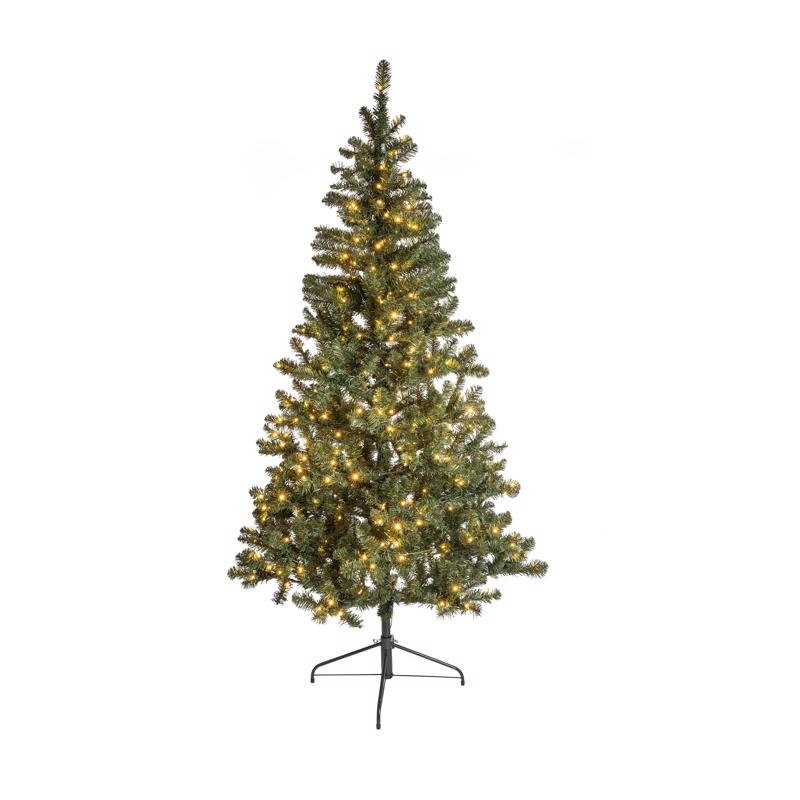 Holiday Bright Lights 1-2 Tree 7 ft. Full LED 400 ct Winchester Pine Color Changing Christmas Tree