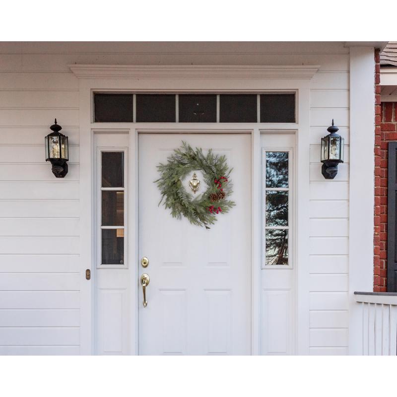 Celebrations 24 in. D X 24 ft. L Thinner Everyday Wreath, Pack of 4