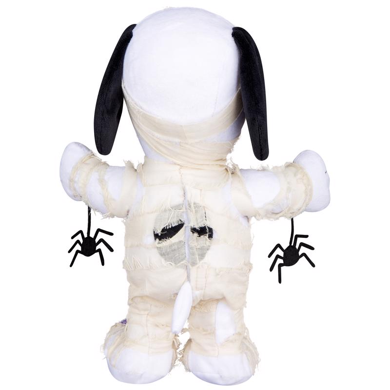 Gemmy Animated Musical Plush Halloween Snoopy in Mummy Costume Halloween Decor