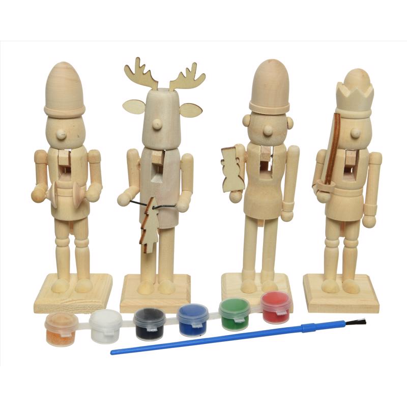 Decoris Nutcracker 5.9 in., Pack of 32