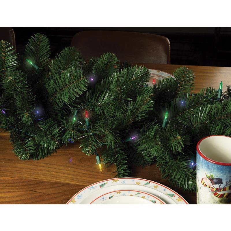 Celebrations Classic LED T5 Multicolored 100 ct String Christmas Lights 24.75 ft., Pack of 12