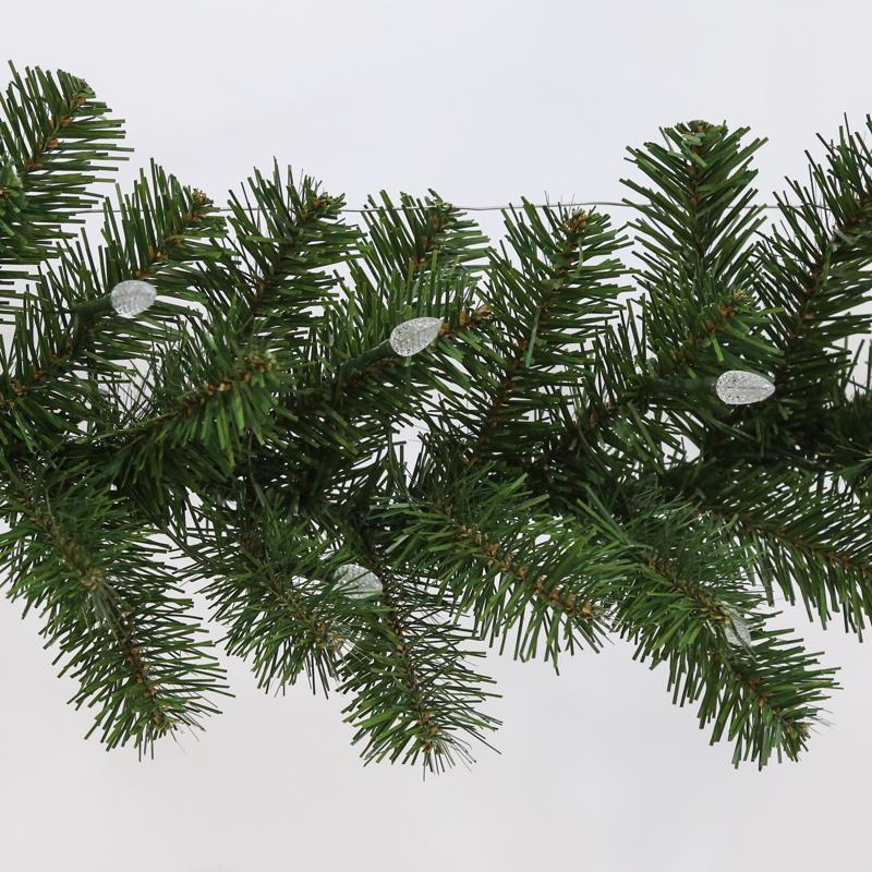 Celebrations 6 ft. L LED Prelit Multicolored LED and Multi-Function Northern Pine Garland, Pack of 12