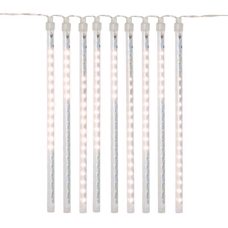 Celebrations LED Warm White Meteor Light 14 in. Hanging Decor, Pack of 24