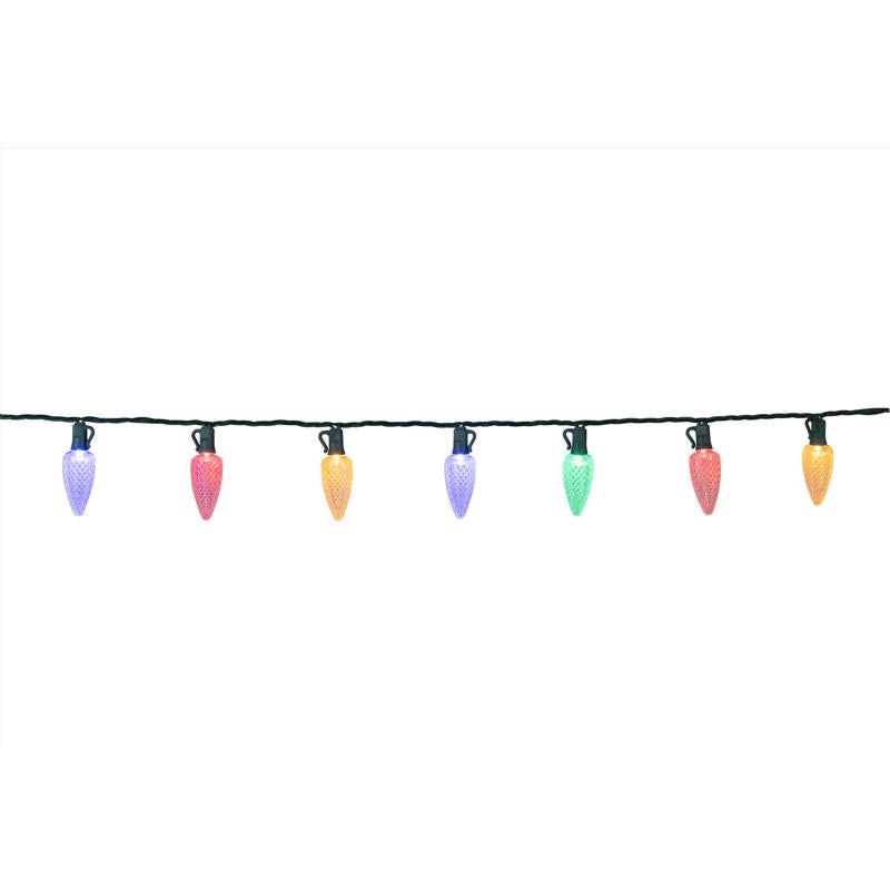 Celebrations LED C9 Multicolored 25 ct String Christmas Lights 8 ft.