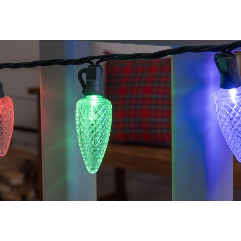 Celebrations LED C9 Multicolored 25 ct String Christmas Lights 8 ft.