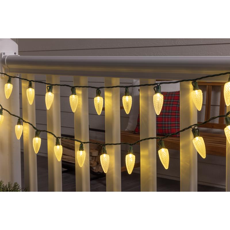 Celebrations LED C9 Multicolored 25 ct String Christmas Lights 8 ft.